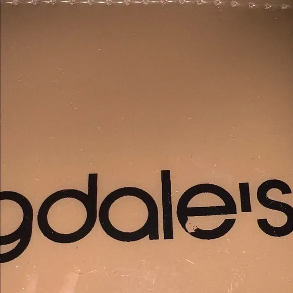 Bloomingdale's Brown and Clear Floral Travel Set Cosmetic Bags - Picture 3 of 9